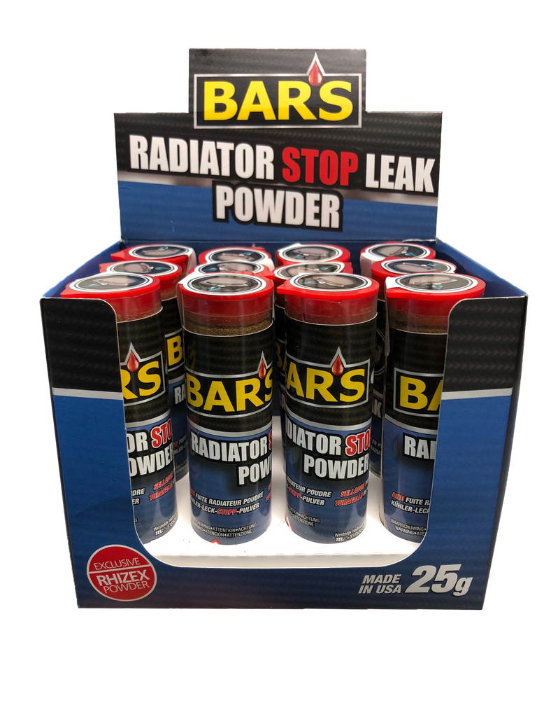 Radiator Stop Leak Powder Bar's Products International